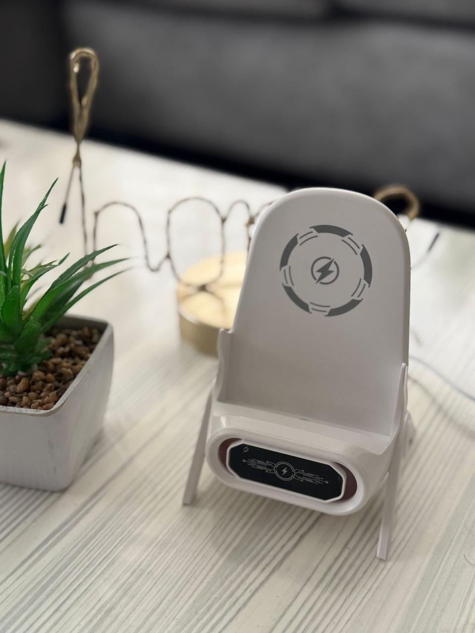 Cargador inalambrico celular silla