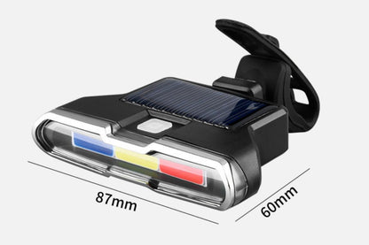 Luz bicicleta solar